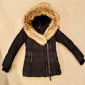 Mackage ADALI down coat with natural fur Signature Mackage collar